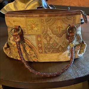 Fossil Vintage Patterned Women's Bag